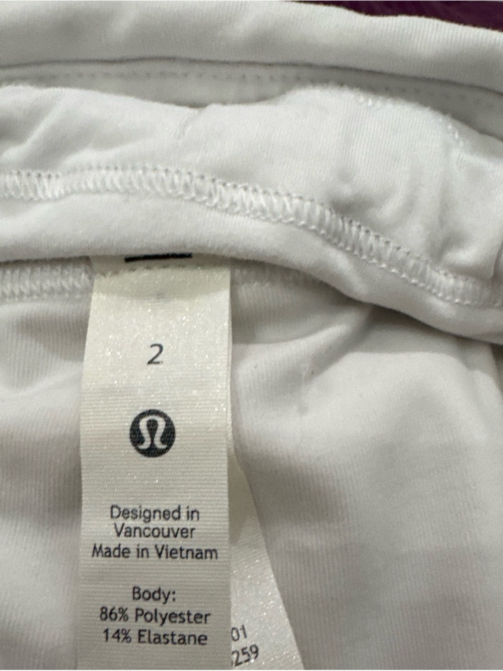 lululemon athletica White Pleated Skater Skort - Picture 4 of 5